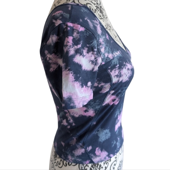 Lululemon Align T-Shirt Stretch Comfy Womens 6 Running Yoga Blue Pink Rel 7 22 - Picture 5 of 9